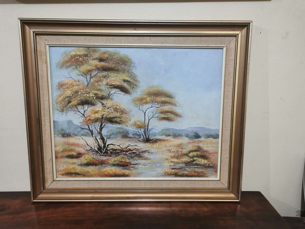Gorgeous Original Art Piece Signed by the Artist 56cmx47cm