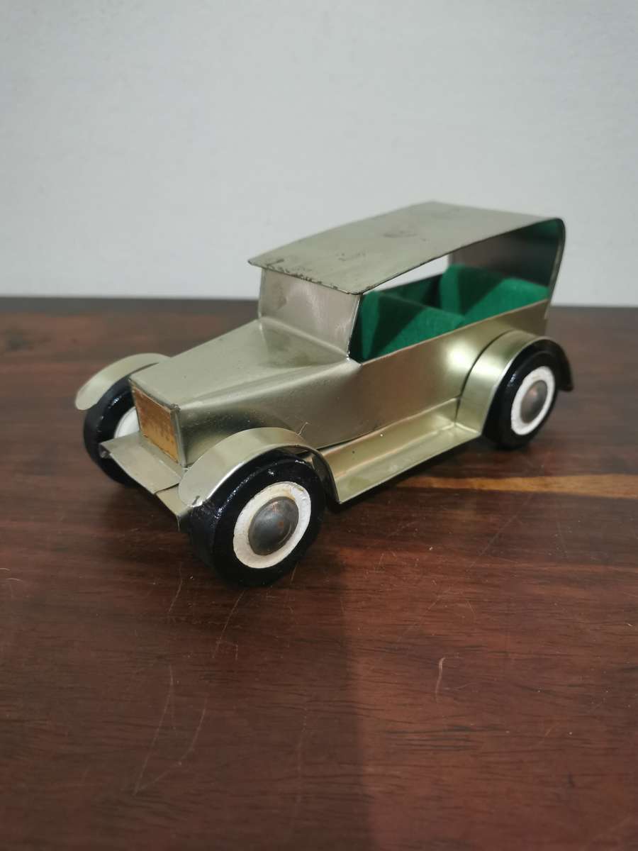 Beautifully Handmade Vintage Metal Car 1998