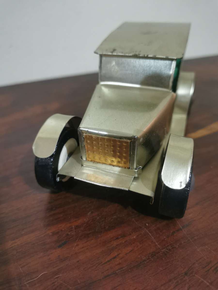 Beautifully Handmade Vintage Metal Car 1998
