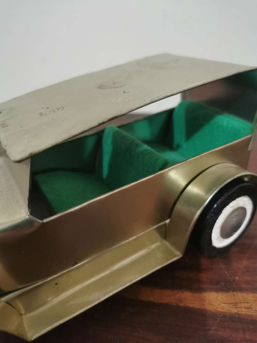 Beautifully Handmade Vintage Metal Car 1998