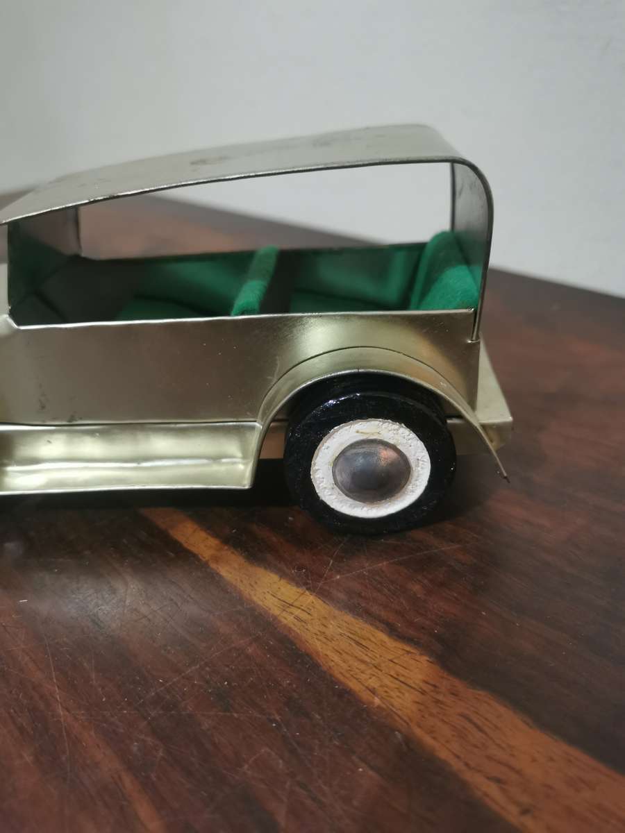 Beautifully Handmade Vintage Metal Car 1998