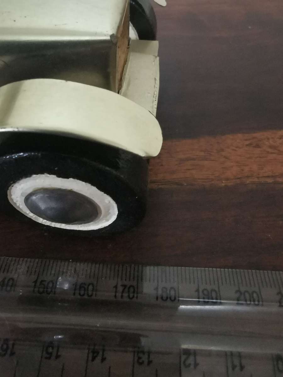 Beautifully Handmade Vintage Metal Car 1998