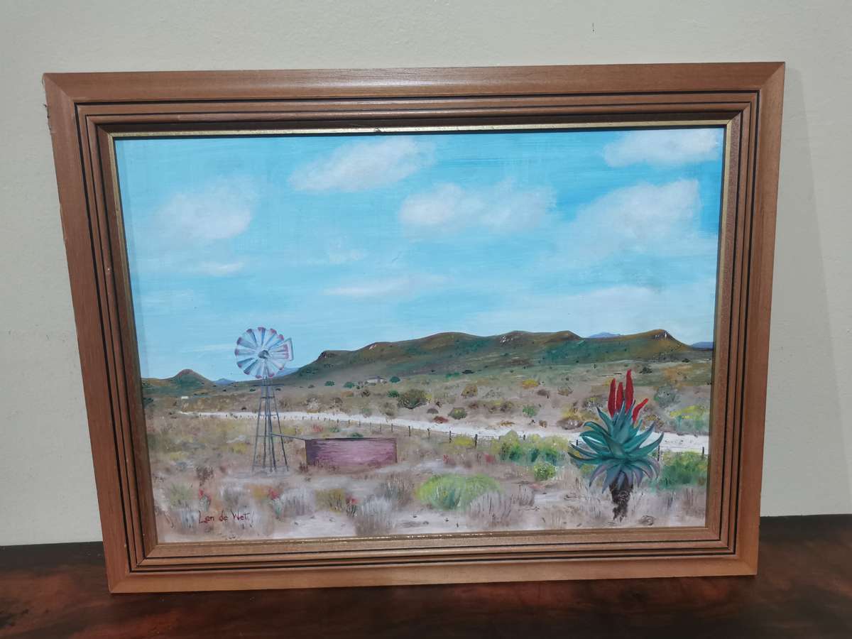 Gorgeous Original Landscape Art Piece Signed by the Artist (49cmx38cm)