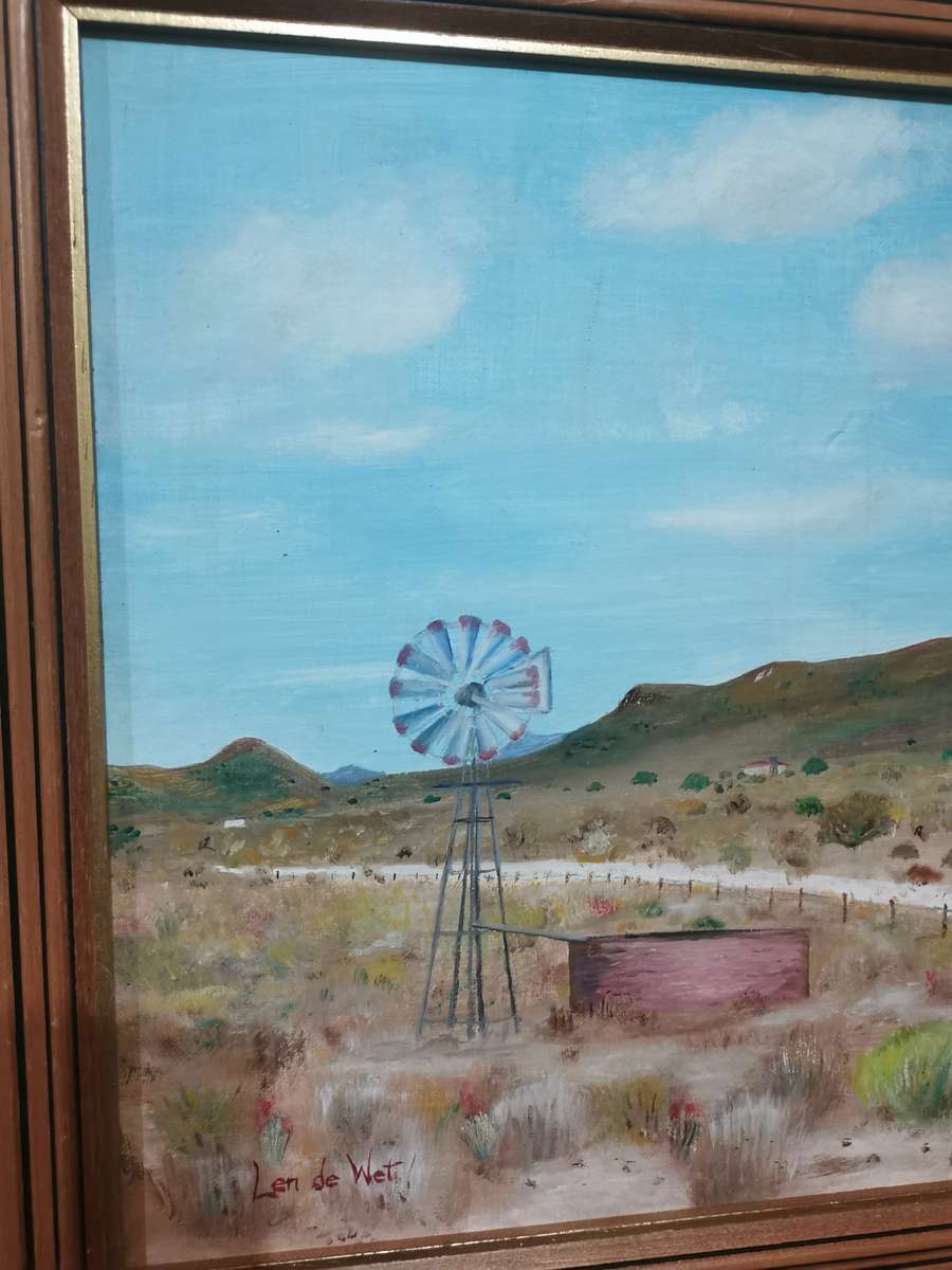 Gorgeous Original Landscape Art Piece Signed by the Artist (49cmx38cm)