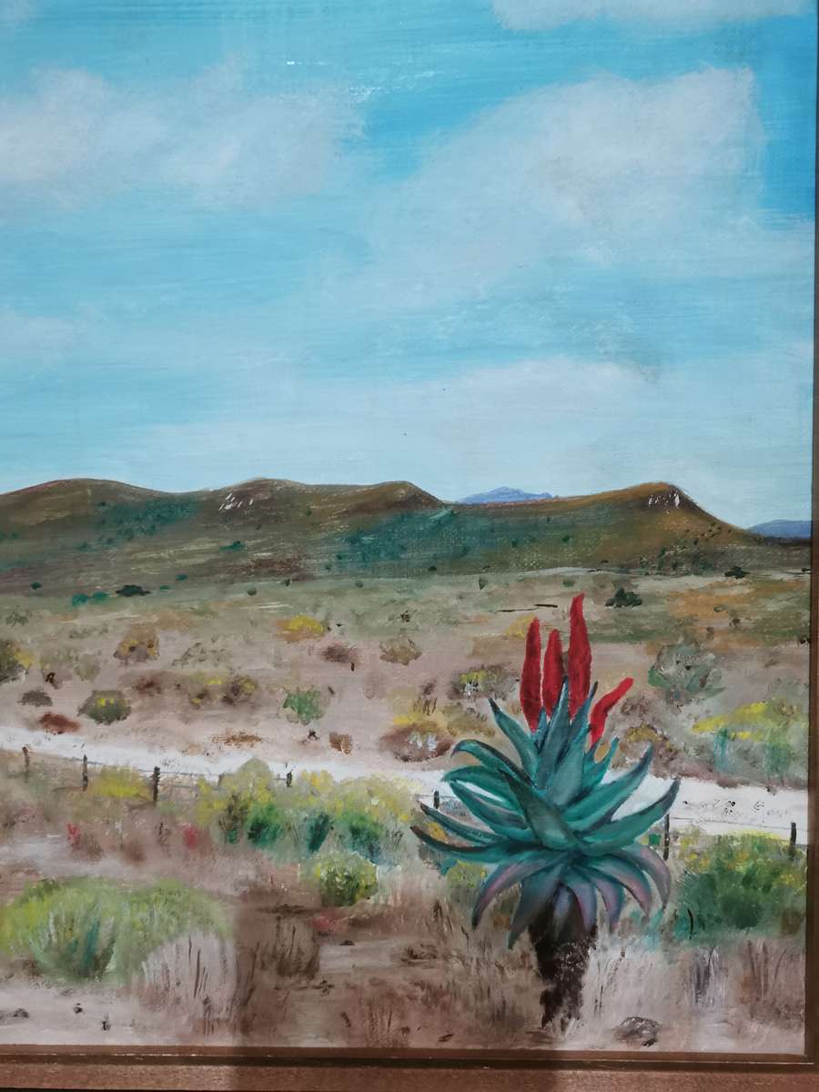 Gorgeous Original Landscape Art Piece Signed by the Artist (49cmx38cm)