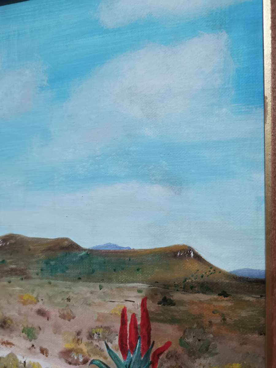 Gorgeous Original Landscape Art Piece Signed by the Artist (49cmx38cm)