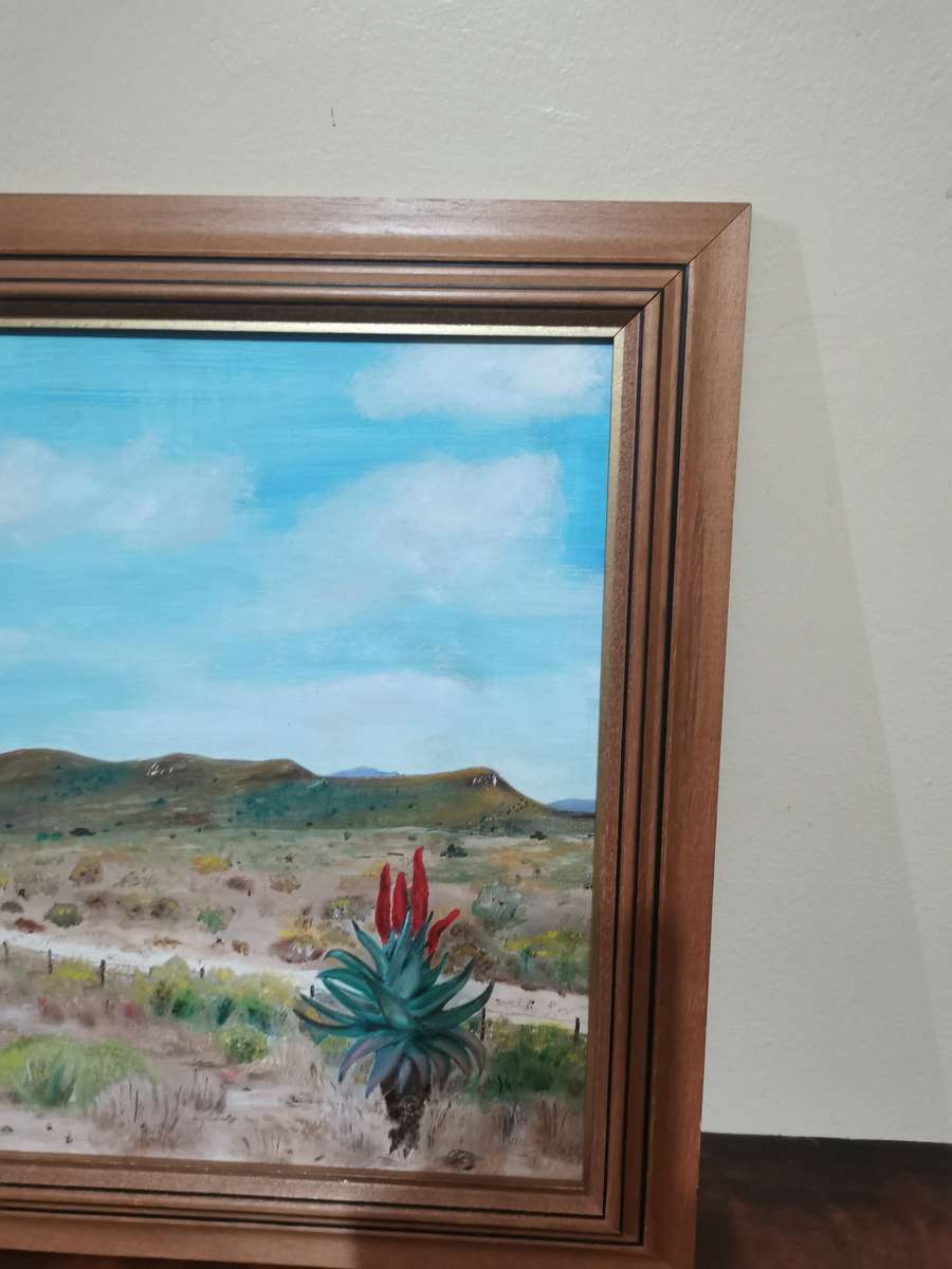 Gorgeous Original Landscape Art Piece Signed by the Artist (49cmx38cm)