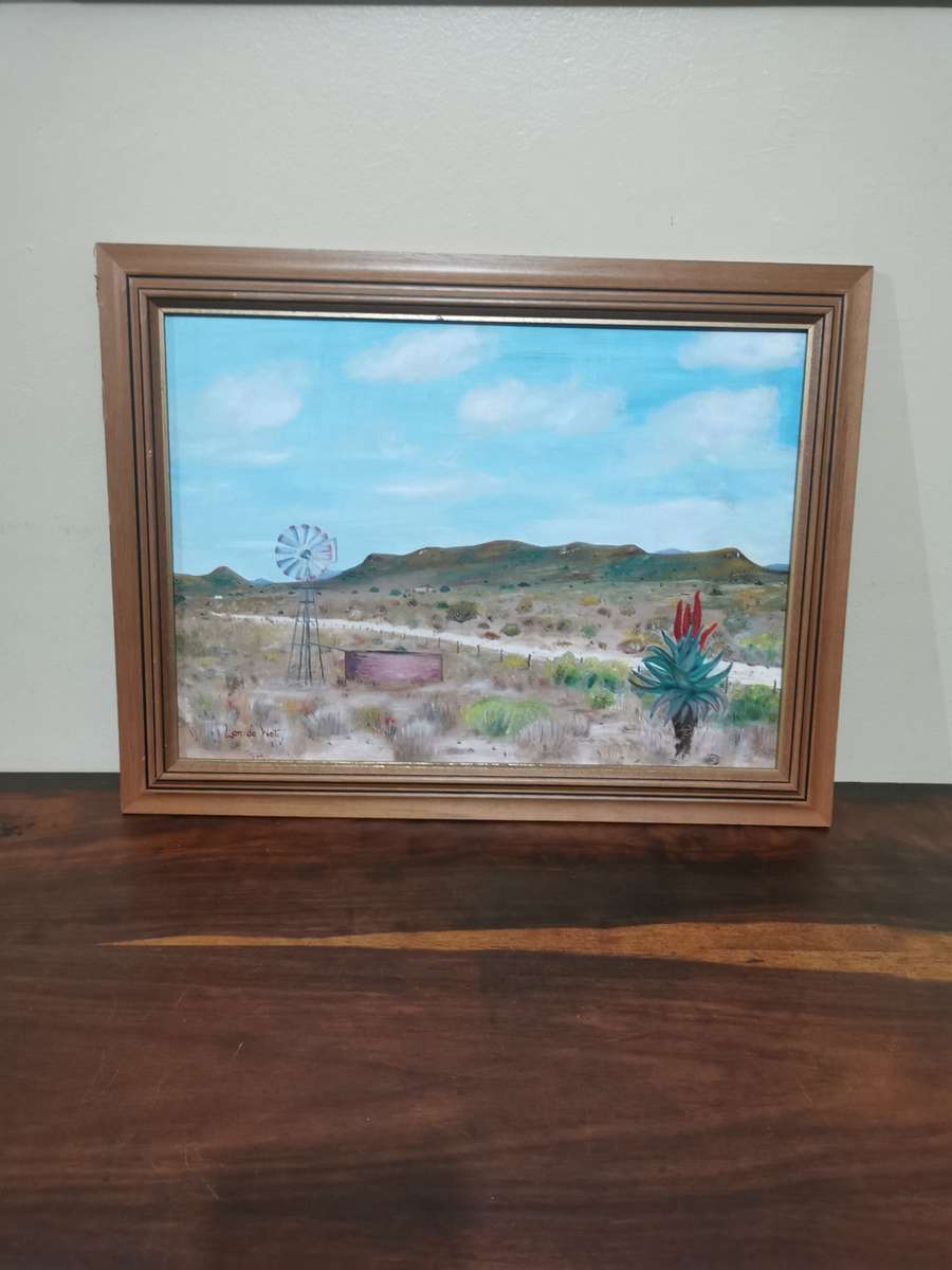 Gorgeous Original Landscape Art Piece Signed by the Artist (49cmx38cm)