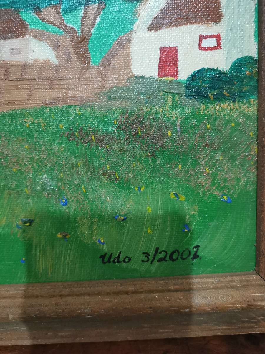 Lovely Original Art Piece Signed by the Artist in 2002 (52cmx41cm)