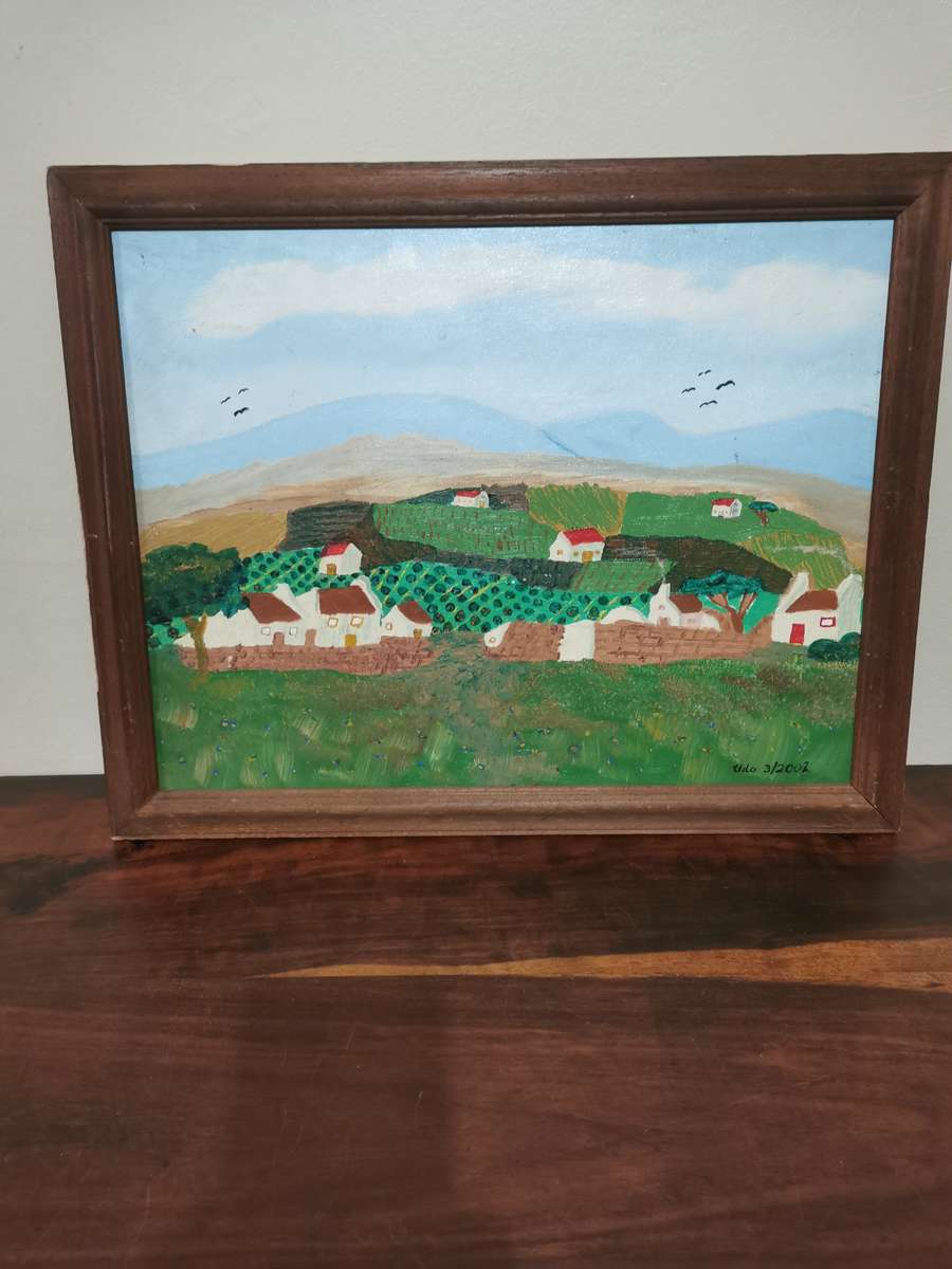 Lovely Original Art Piece Signed by the Artist in 2002 (52cmx41cm)
