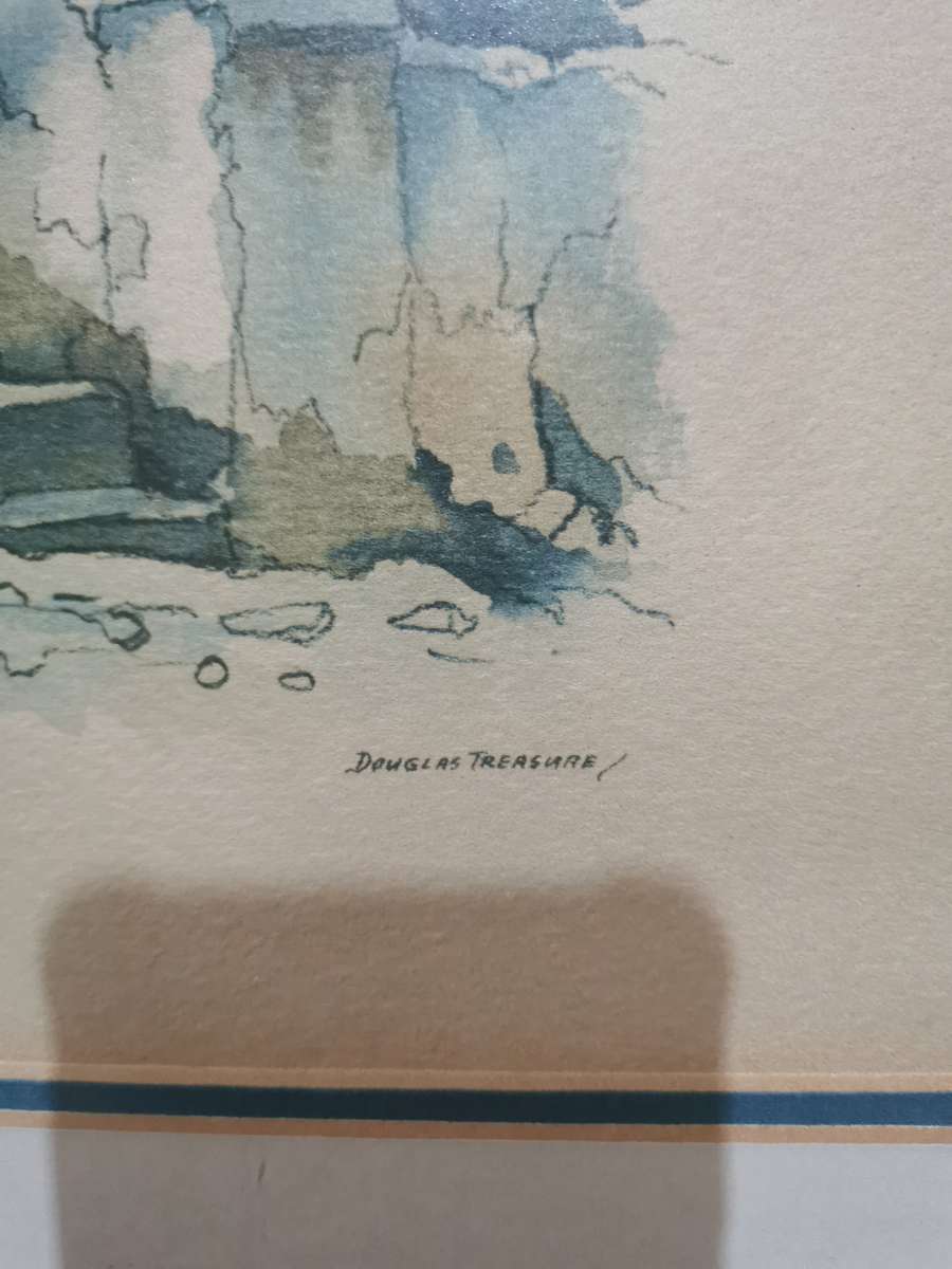 Malay Quarter Cape town Portrait Print (49cmx40cm)