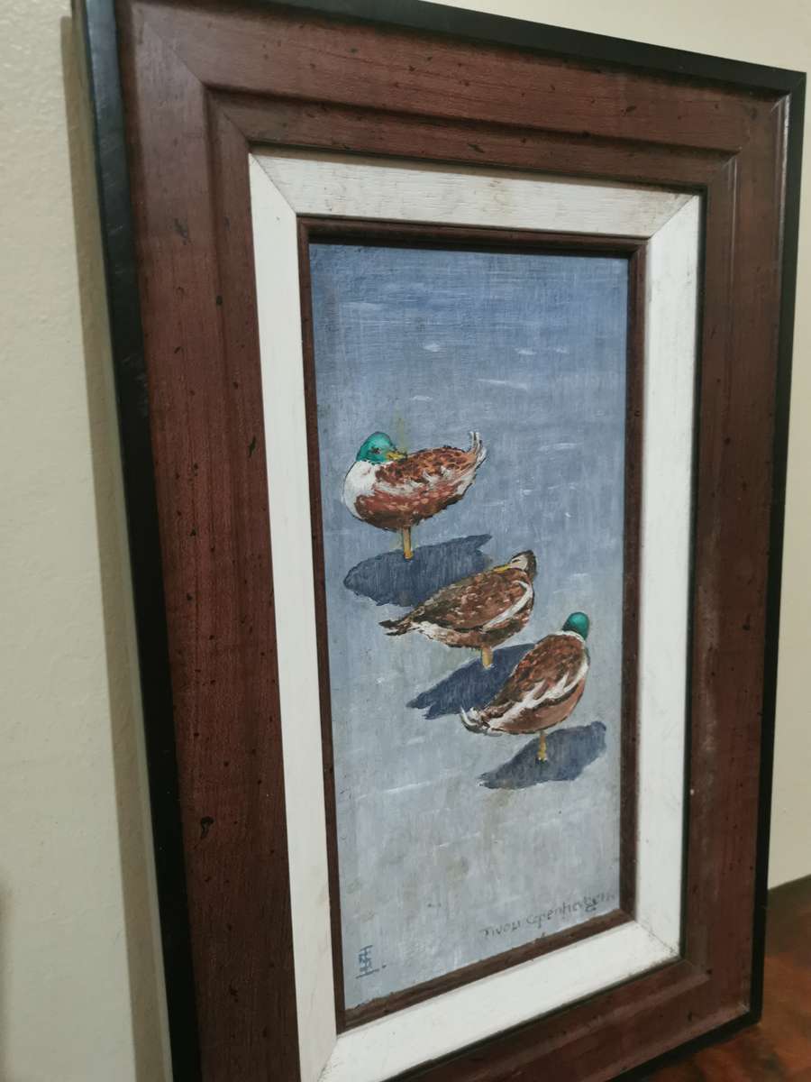 Beautiful Original Art Piece Signed: Tivoli Copenhagen (43cmx28cm)