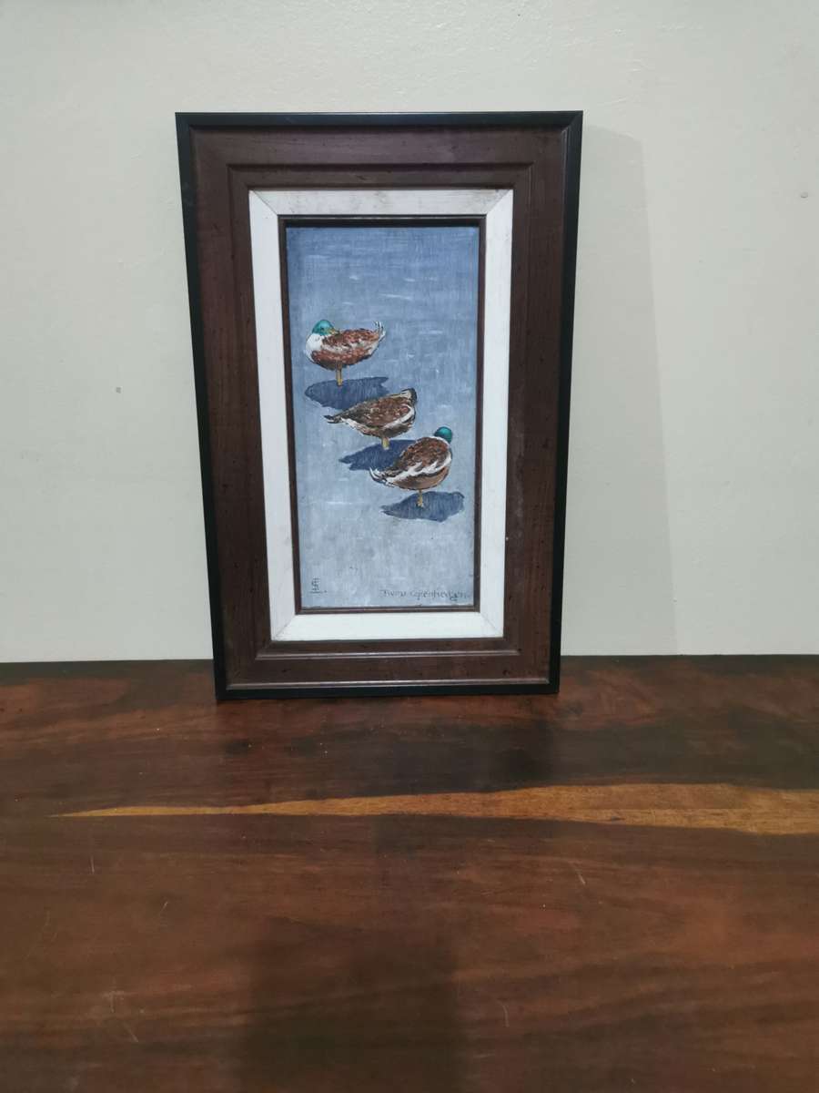 Beautiful Original Art Piece Signed: Tivoli Copenhagen (43cmx28cm)