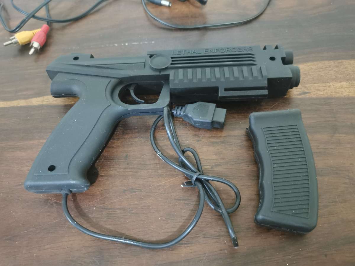 Retro Polystation Console with Games