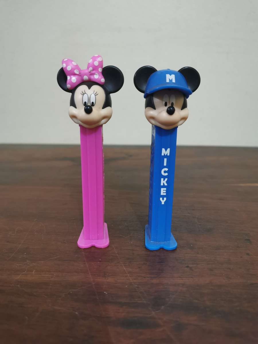 Mickey and Mini Mouse Collectable PEZ Dispensers
