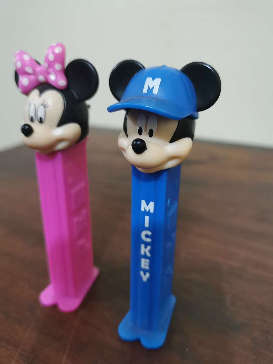 Mickey and Mini Mouse Collectable PEZ Dispensers