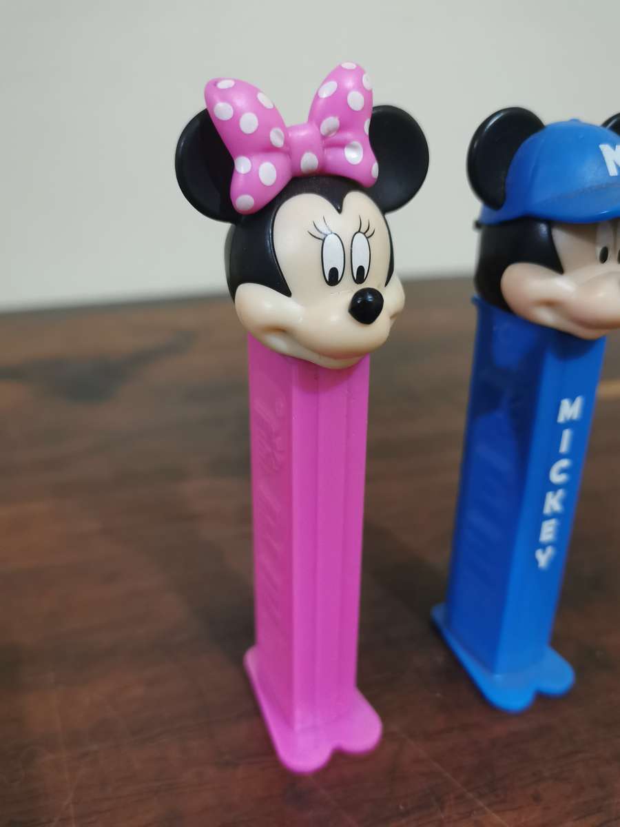 Mickey and Mini Mouse Collectable PEZ Dispensers