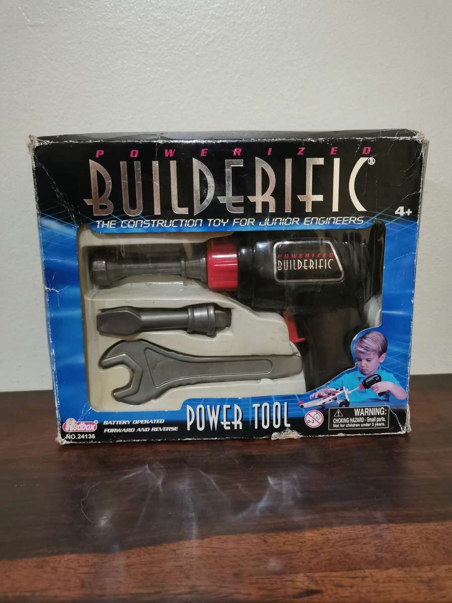 Vintage Builderific Power Tool - Battery Operated