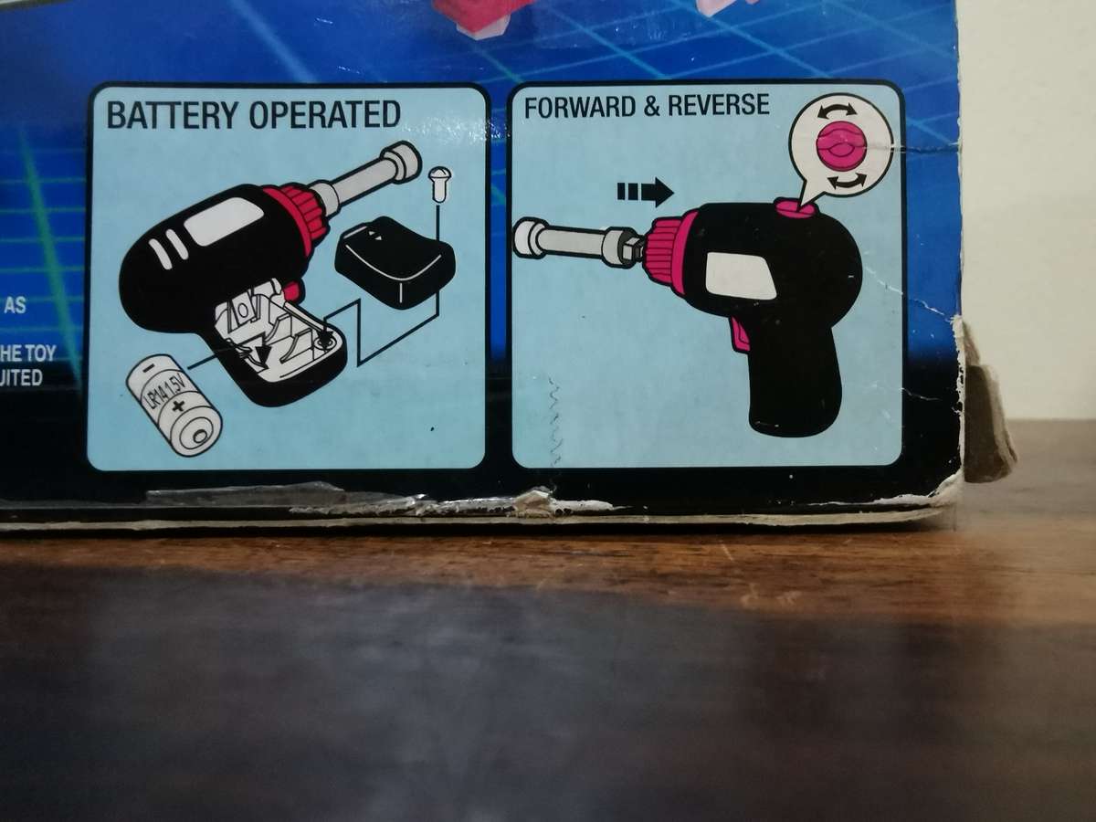 Vintage Builderific Power Tool - Battery Operated