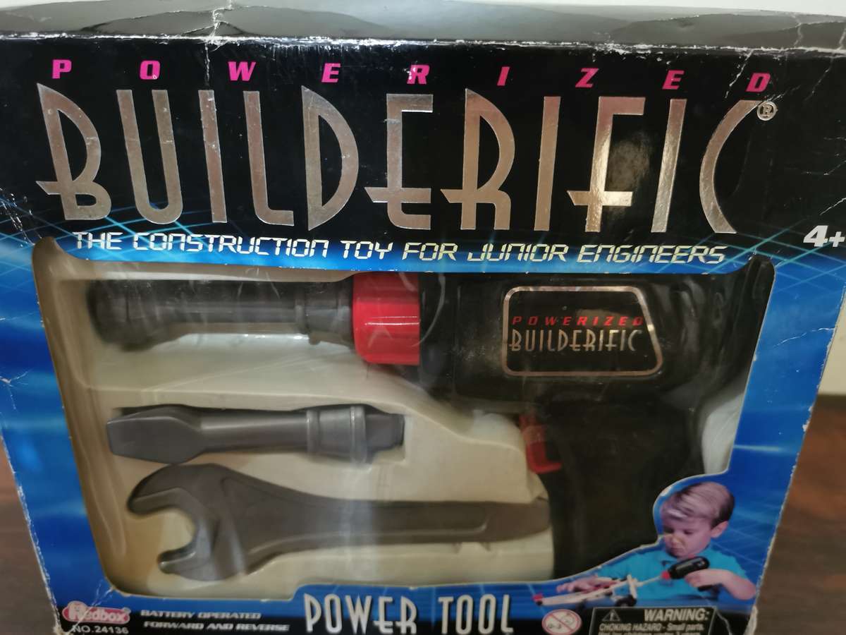 Vintage Builderific Power Tool - Battery Operated