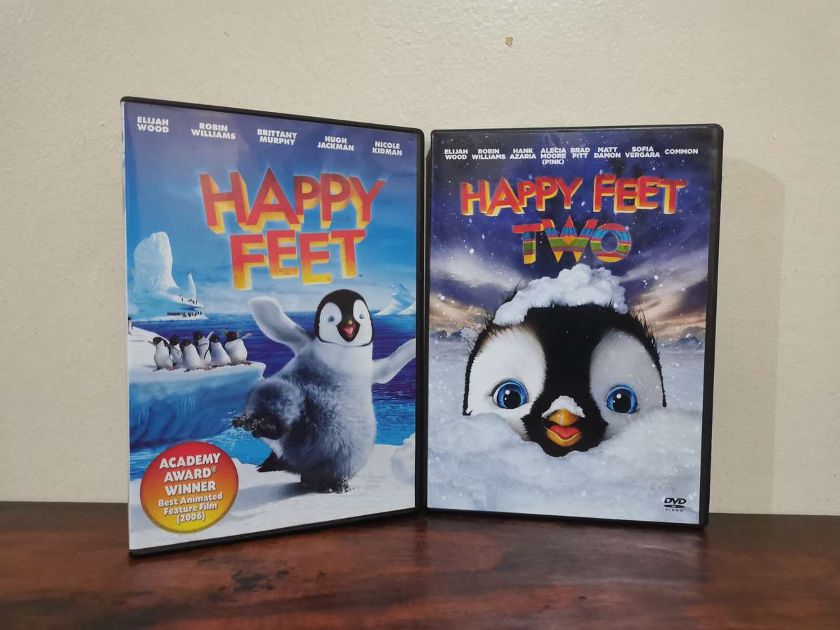 Happy Feet 1 and 2 on DVD