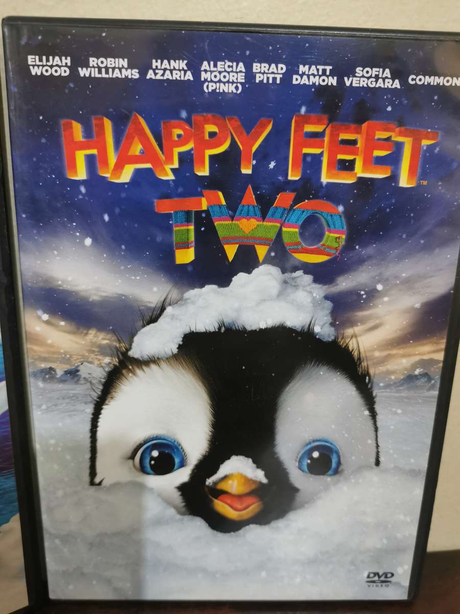 Happy Feet 1 and 2 on DVD