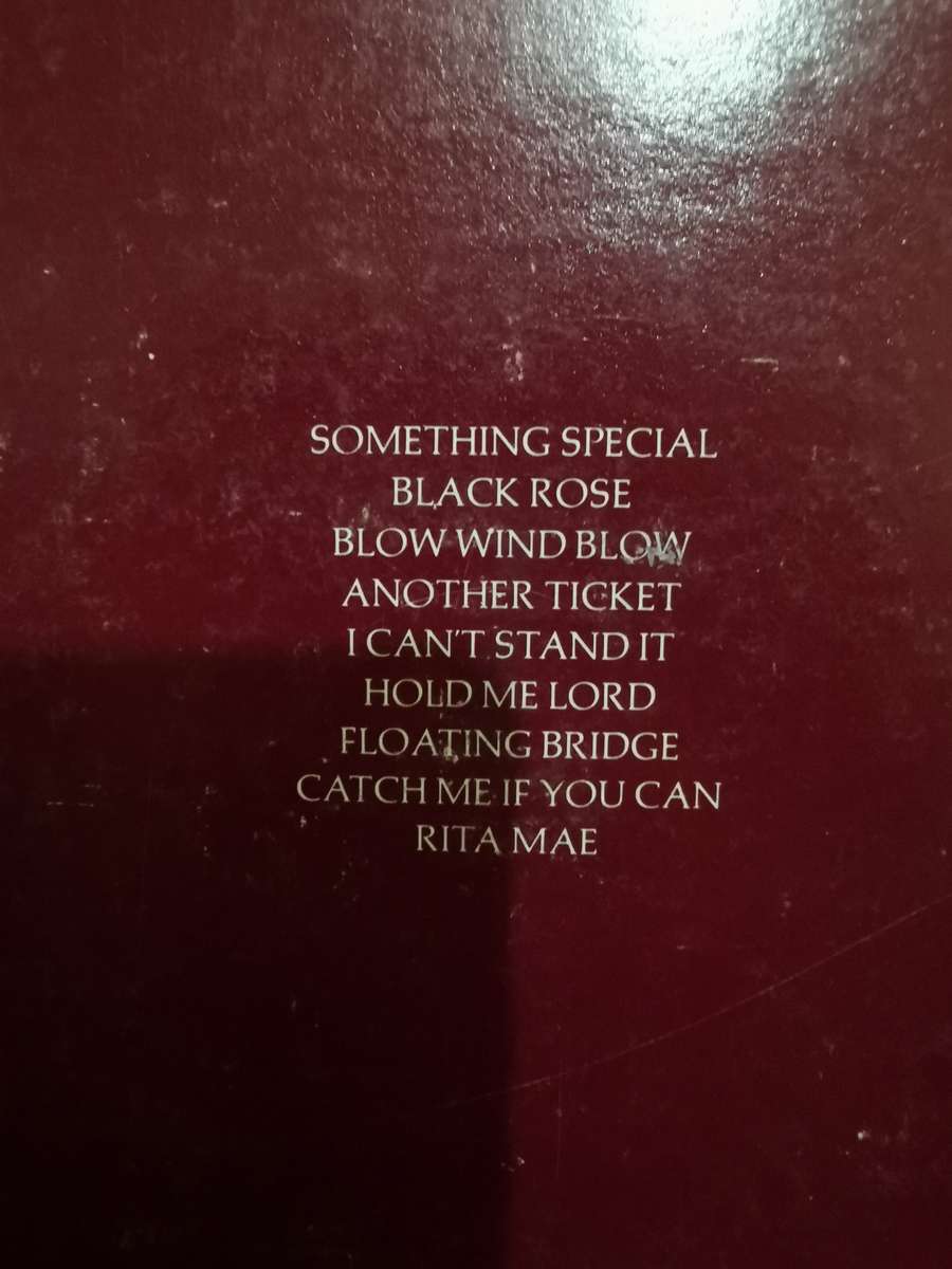 Rare 1981 Eric Clapton LP "Another Ticket"