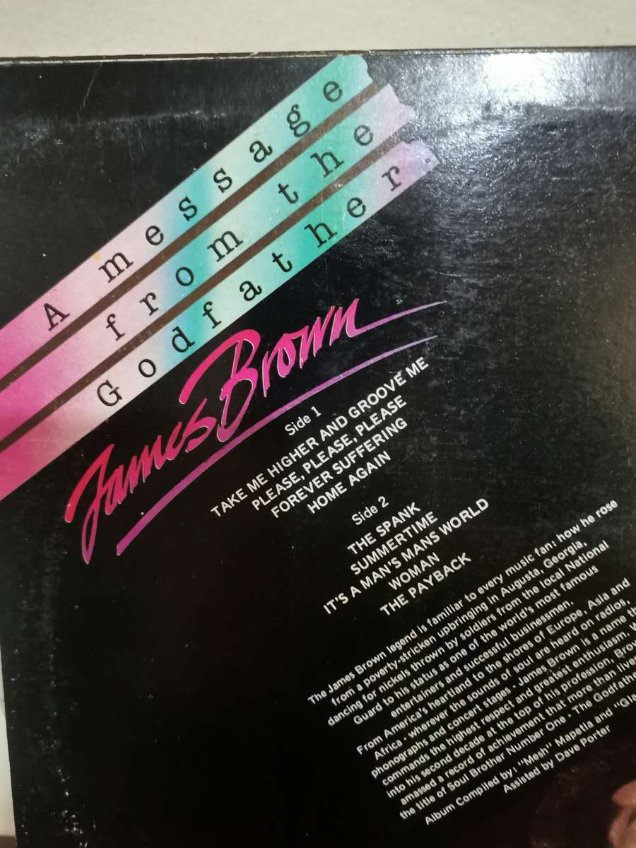 James Brown "A Message from the Godfather" LP