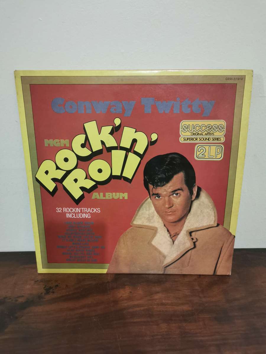 Conway Twitty MGM Rock and Roll Album 2 LP set