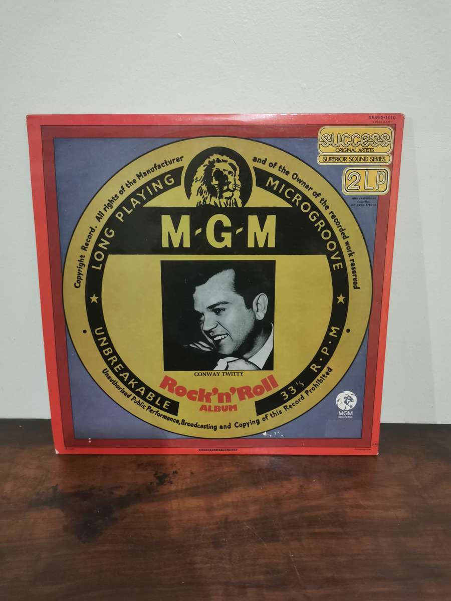 Conway Twitty MGM Rock and Roll Album 2 LP set