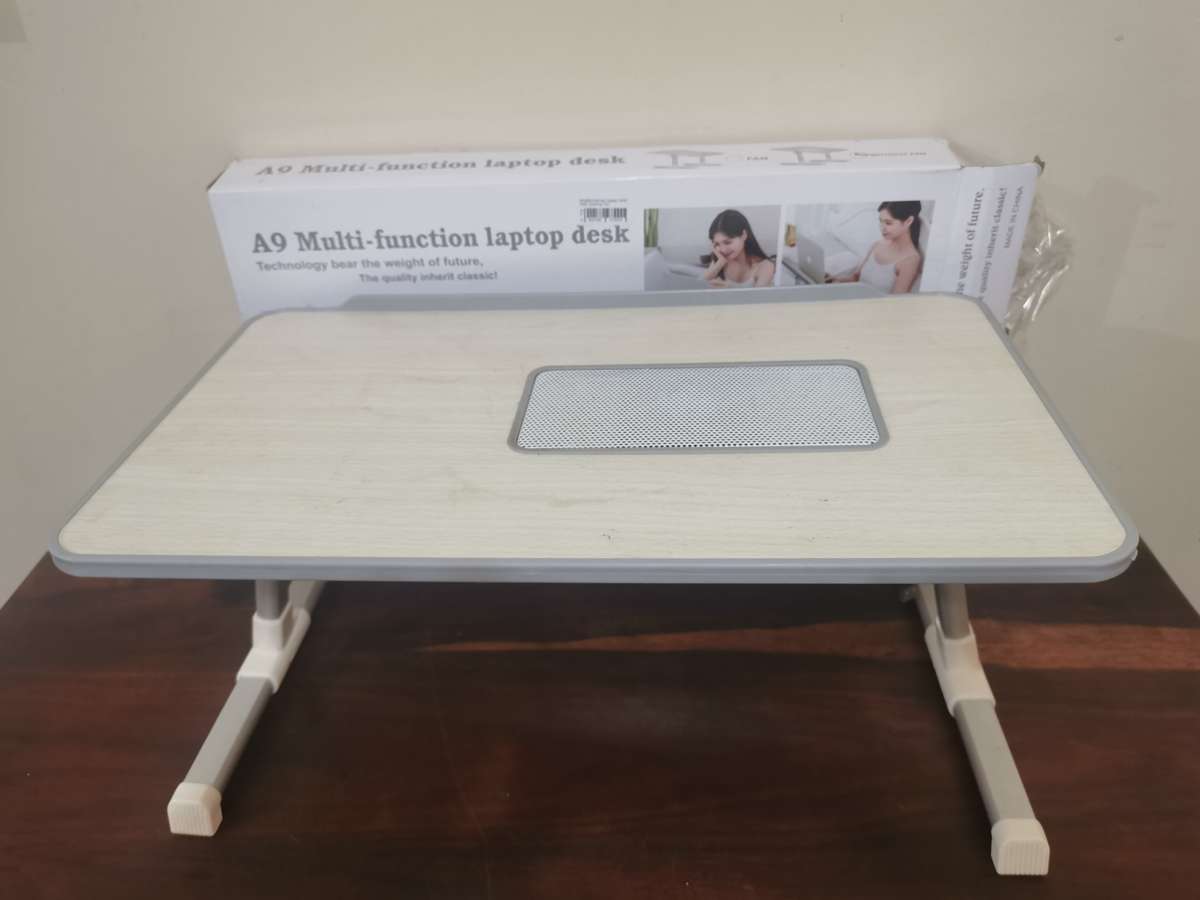 Multi-Functional Laptop Desk with Cooling Fan