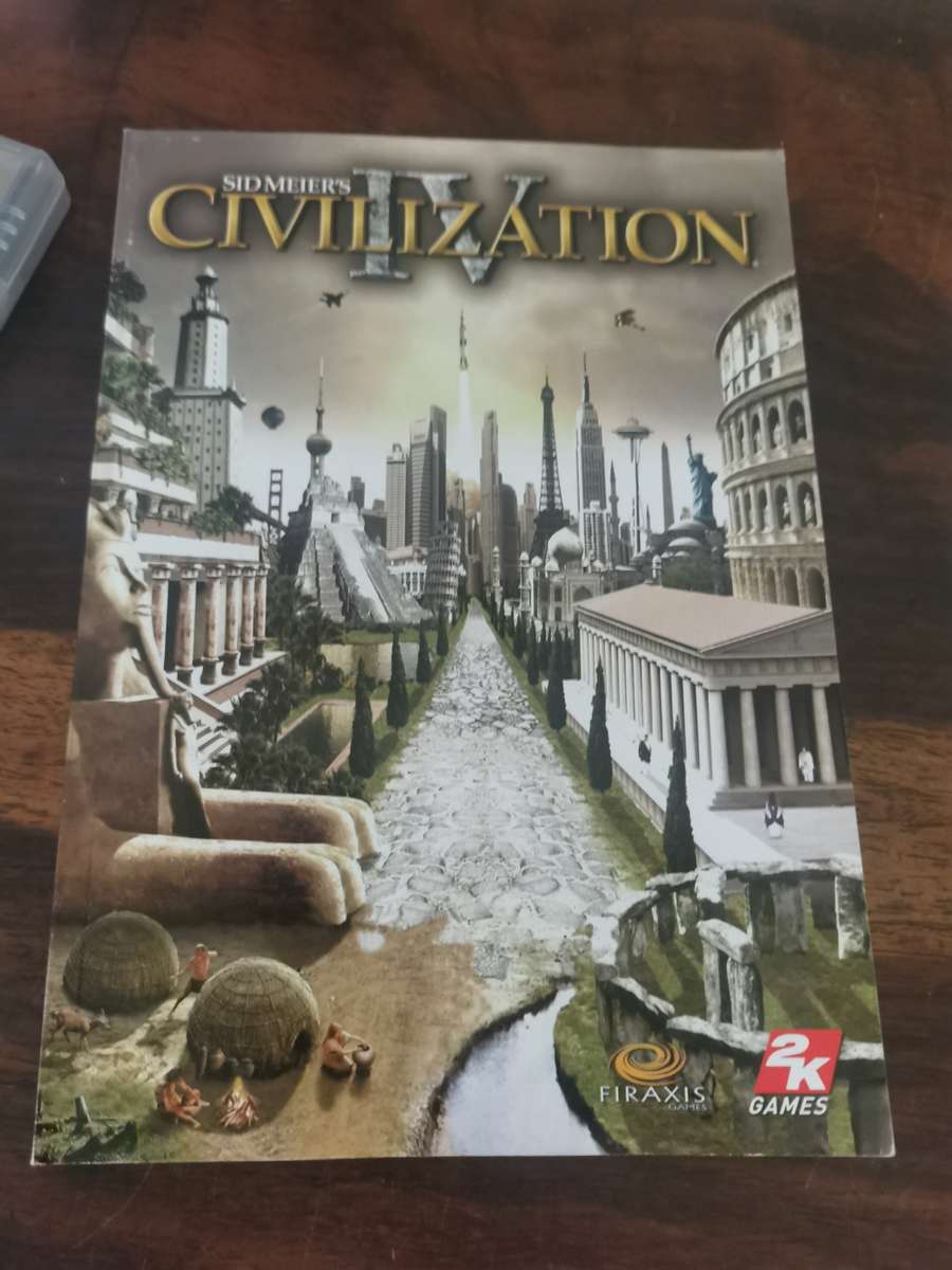 Special Edition Box Set of Civilization 4 on PC - Complete with Handbook and More