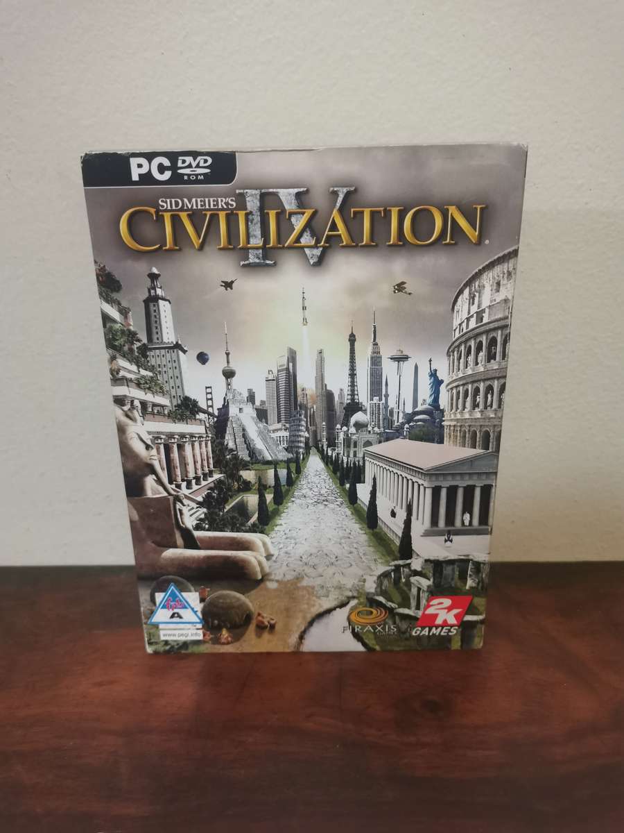 Special Edition Box Set of Civilization 4 on PC - Complete with Handbook and More