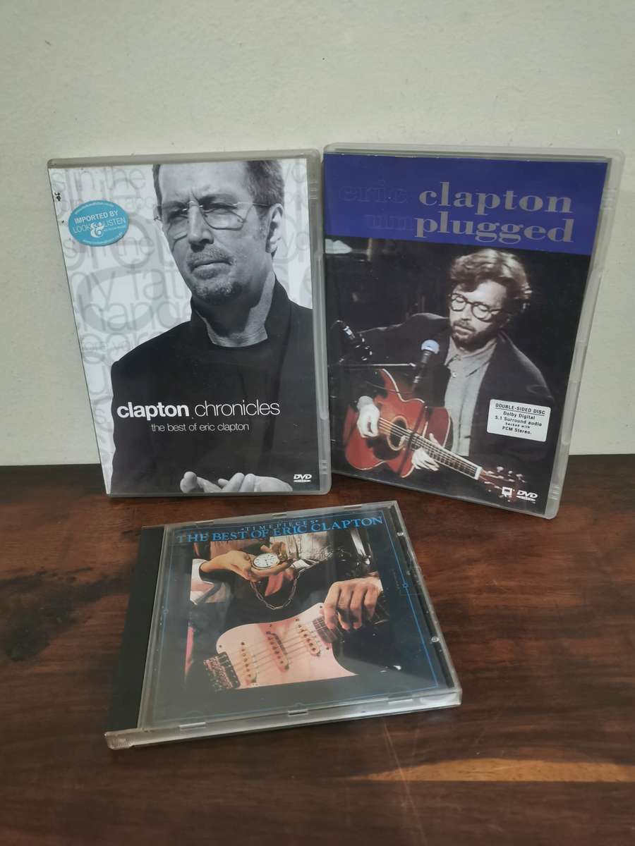 Eric Clapton Music DVD and CD Combo