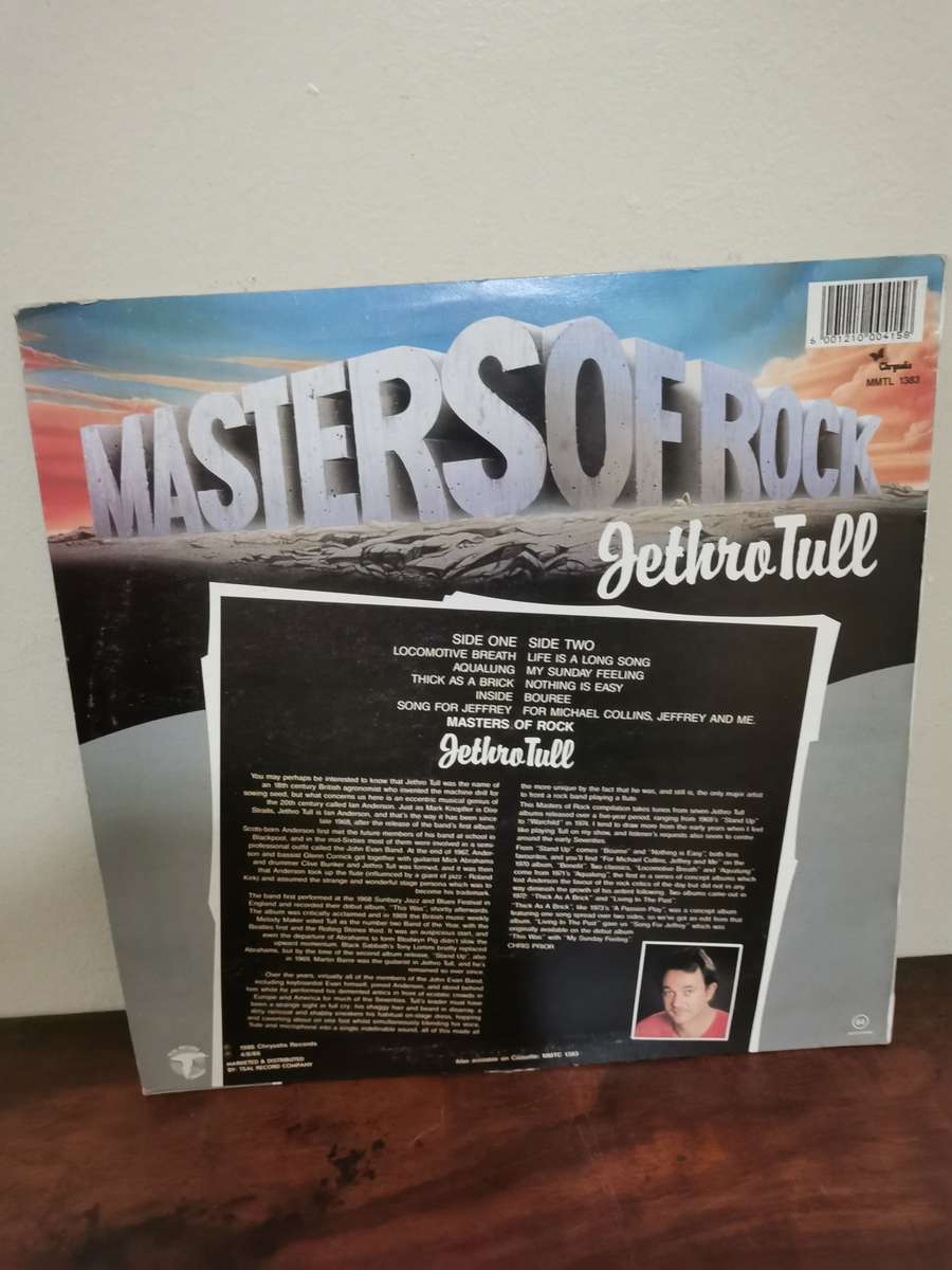 Jethro Tull - Masters of Rock LP