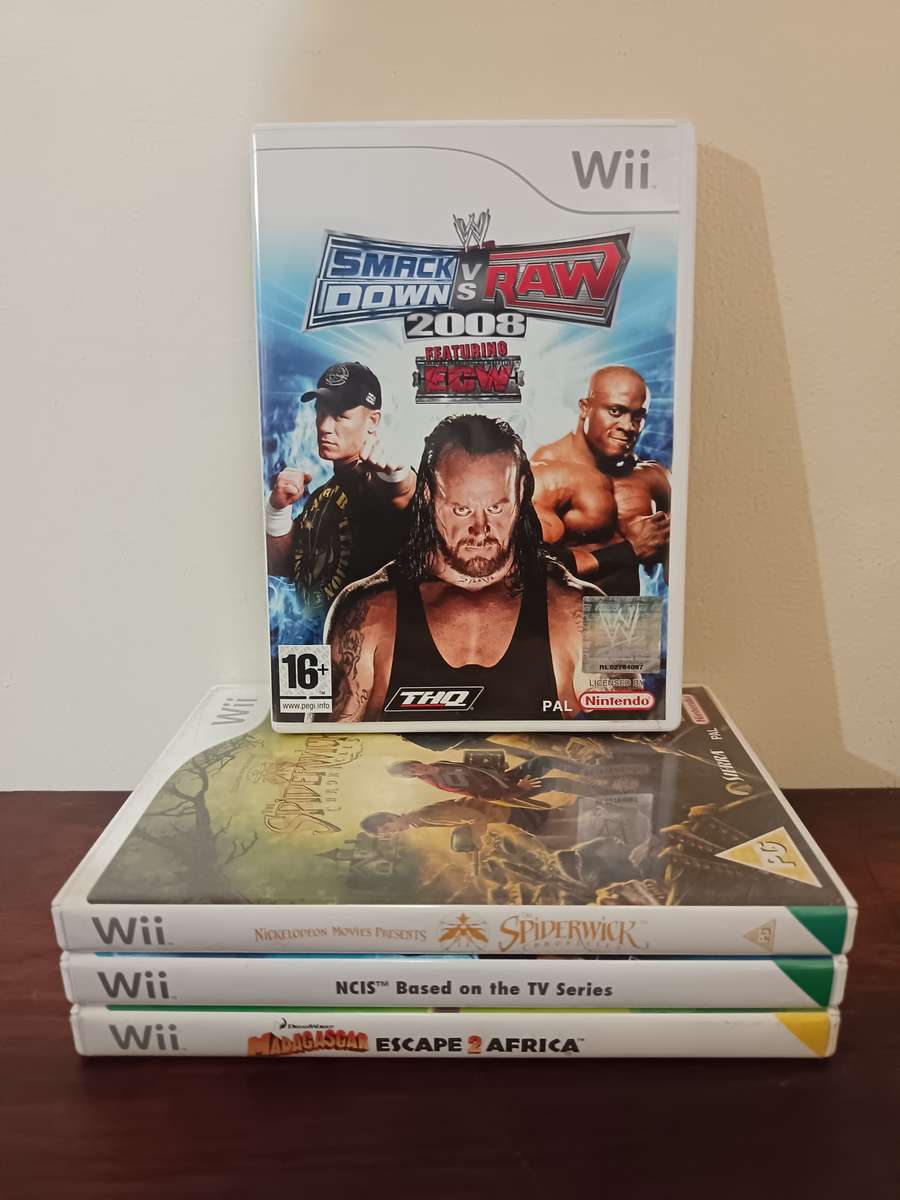 Nintendo Wii Game Selection with Booklets