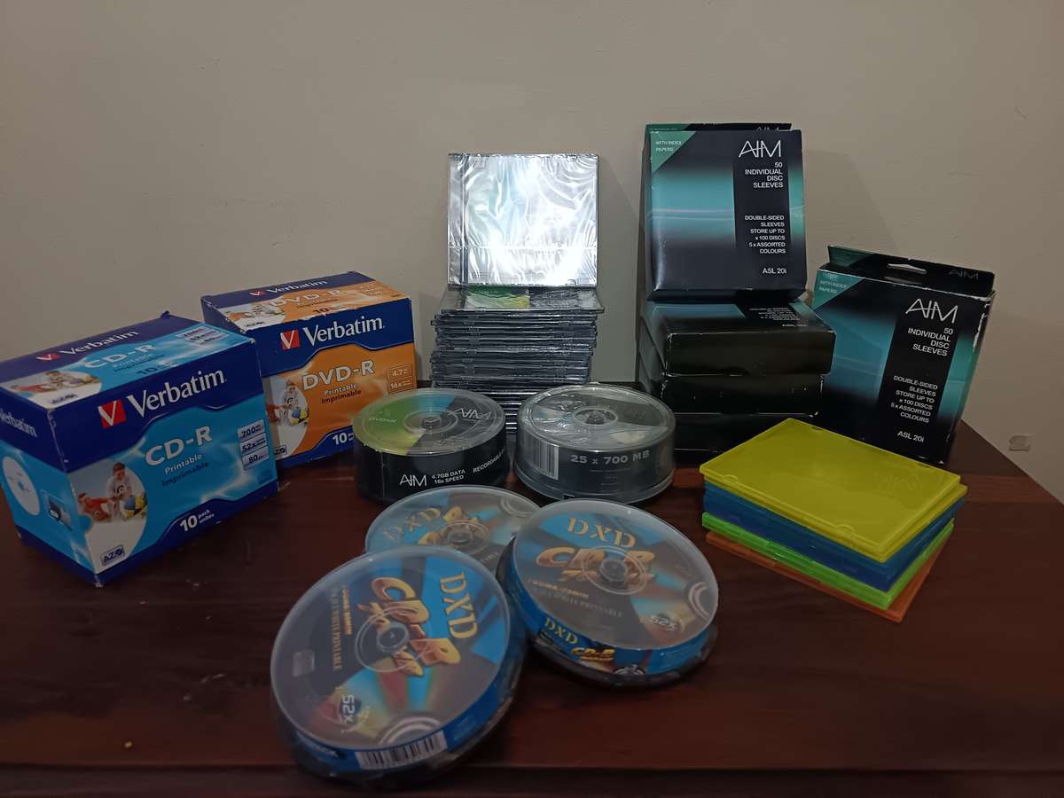 Massive Lot of Writable CDs and More