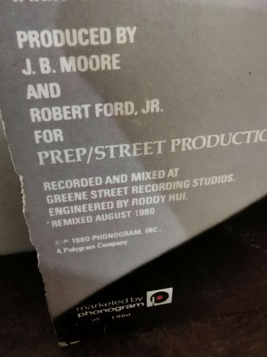 Very Rare LP of Kurtis Blow 1980