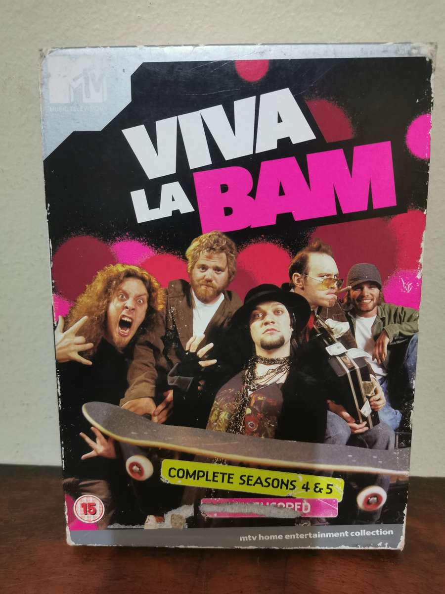 Viva La Bam DVD Box Set - Complete Seasons 4 and 5 with Bonus Disc