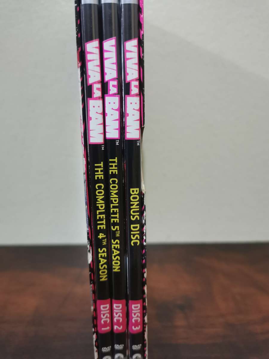 Viva La Bam DVD Box Set - Complete Seasons 4 and 5 with Bonus Disc