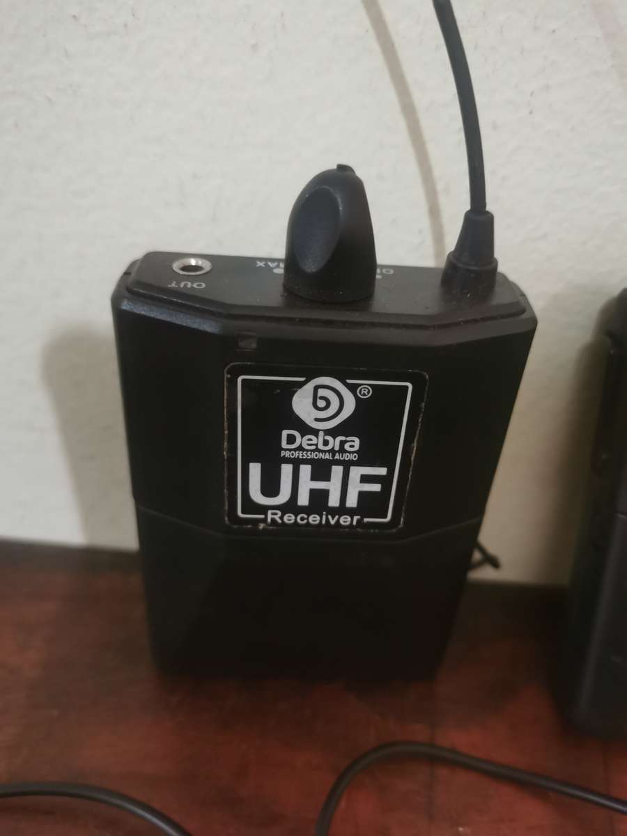 Set of 3 Microphones with Receivers