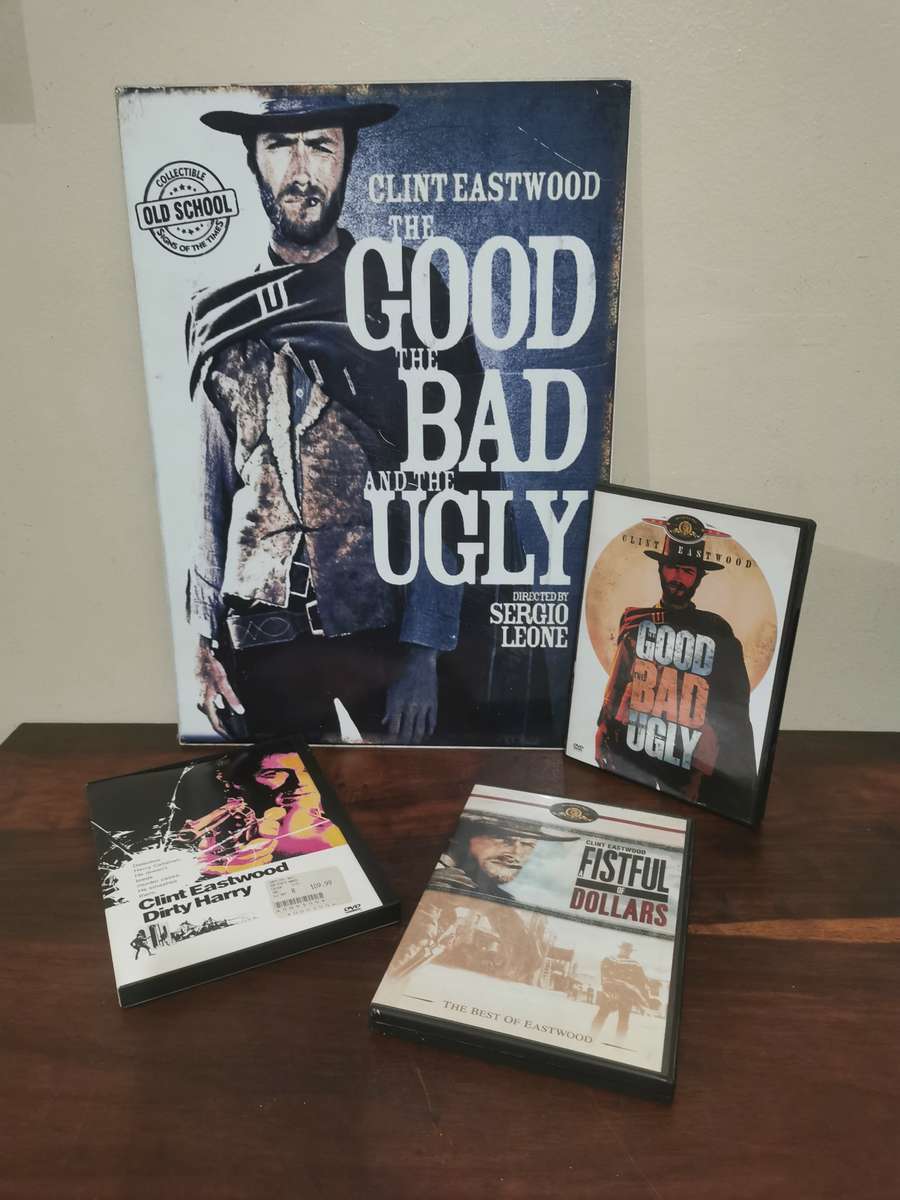 Amazing Clint Eastwood Collection with Metal Poster