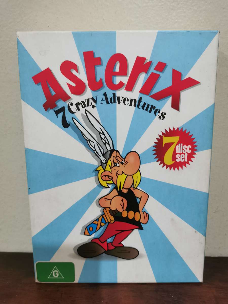 Asterix 7 Crazy Adventures DVD Box Set