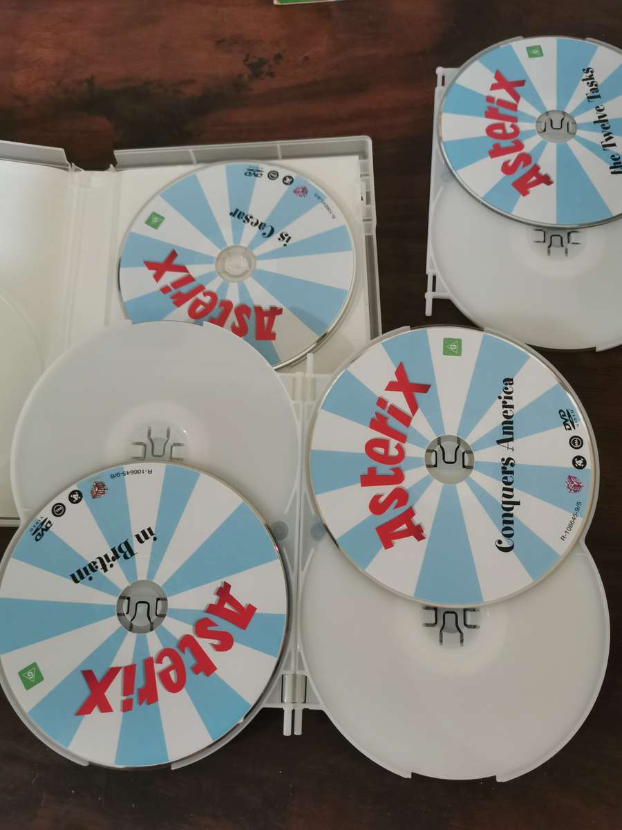 Asterix 7 Crazy Adventures DVD Box Set