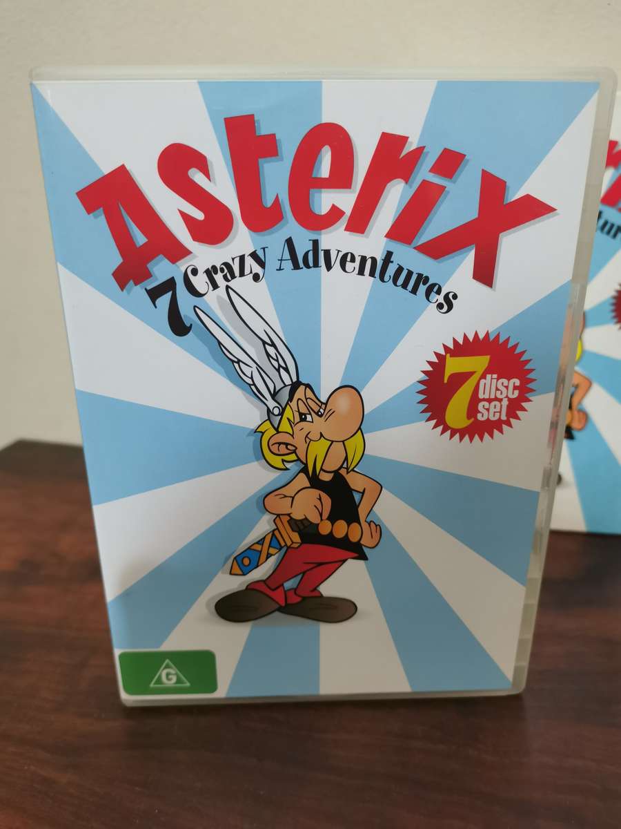 Asterix 7 Crazy Adventures DVD Box Set