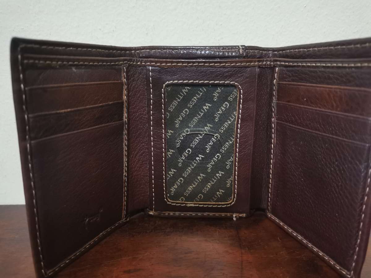 Vintage Genuine Leather Wallet by Witness Gear