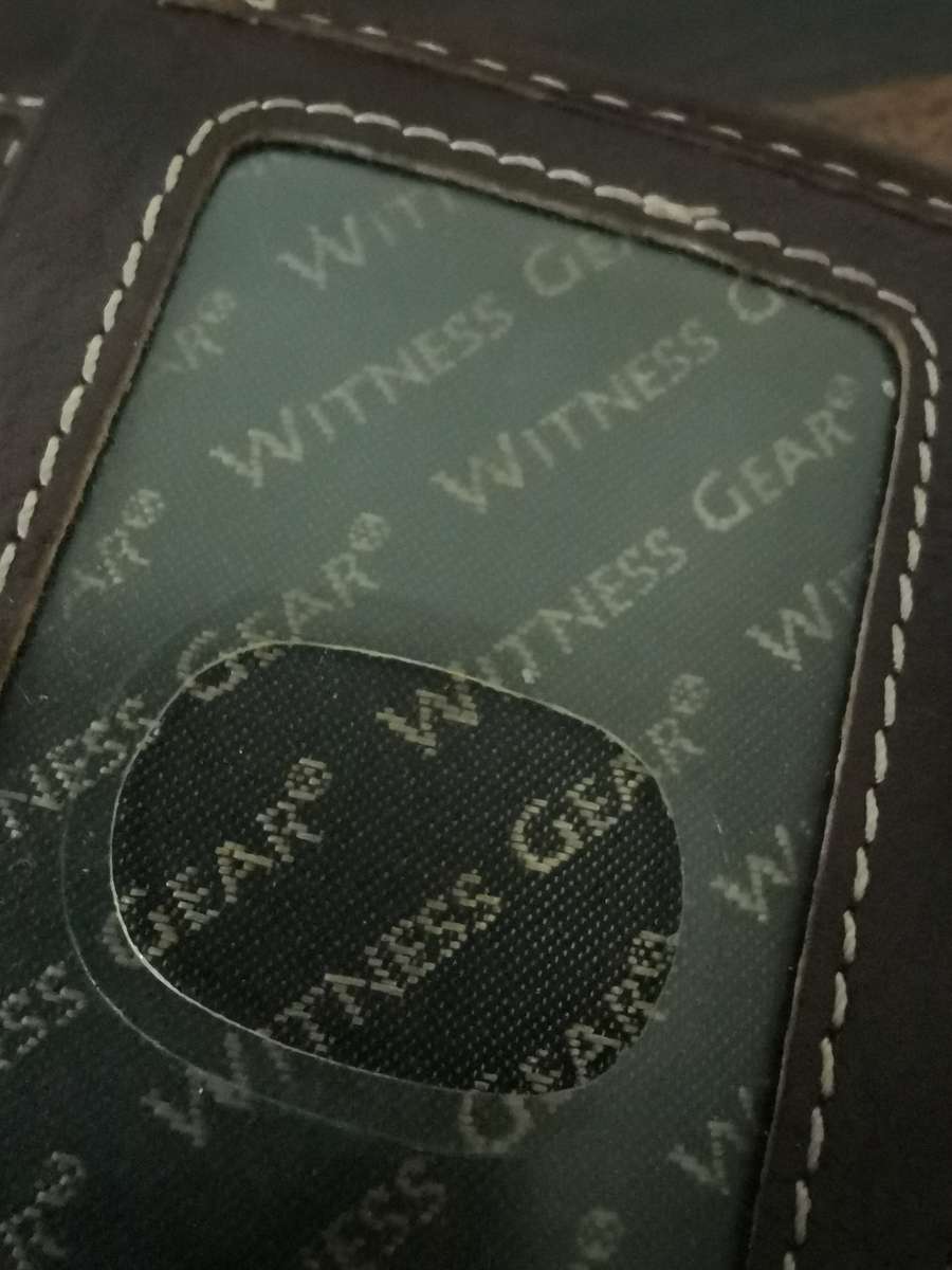 Vintage Genuine Leather Wallet by Witness Gear