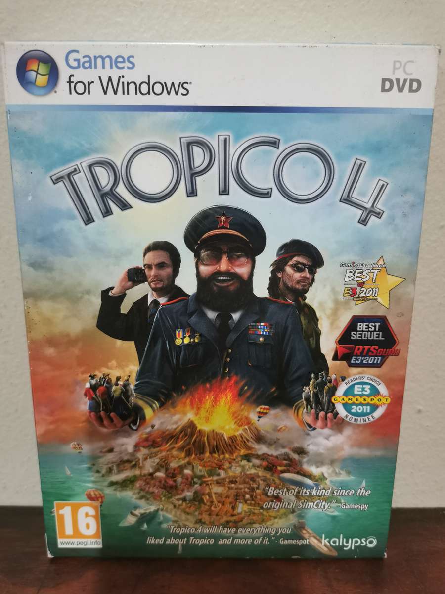 Boxed Edition of Tropico 4 on PC