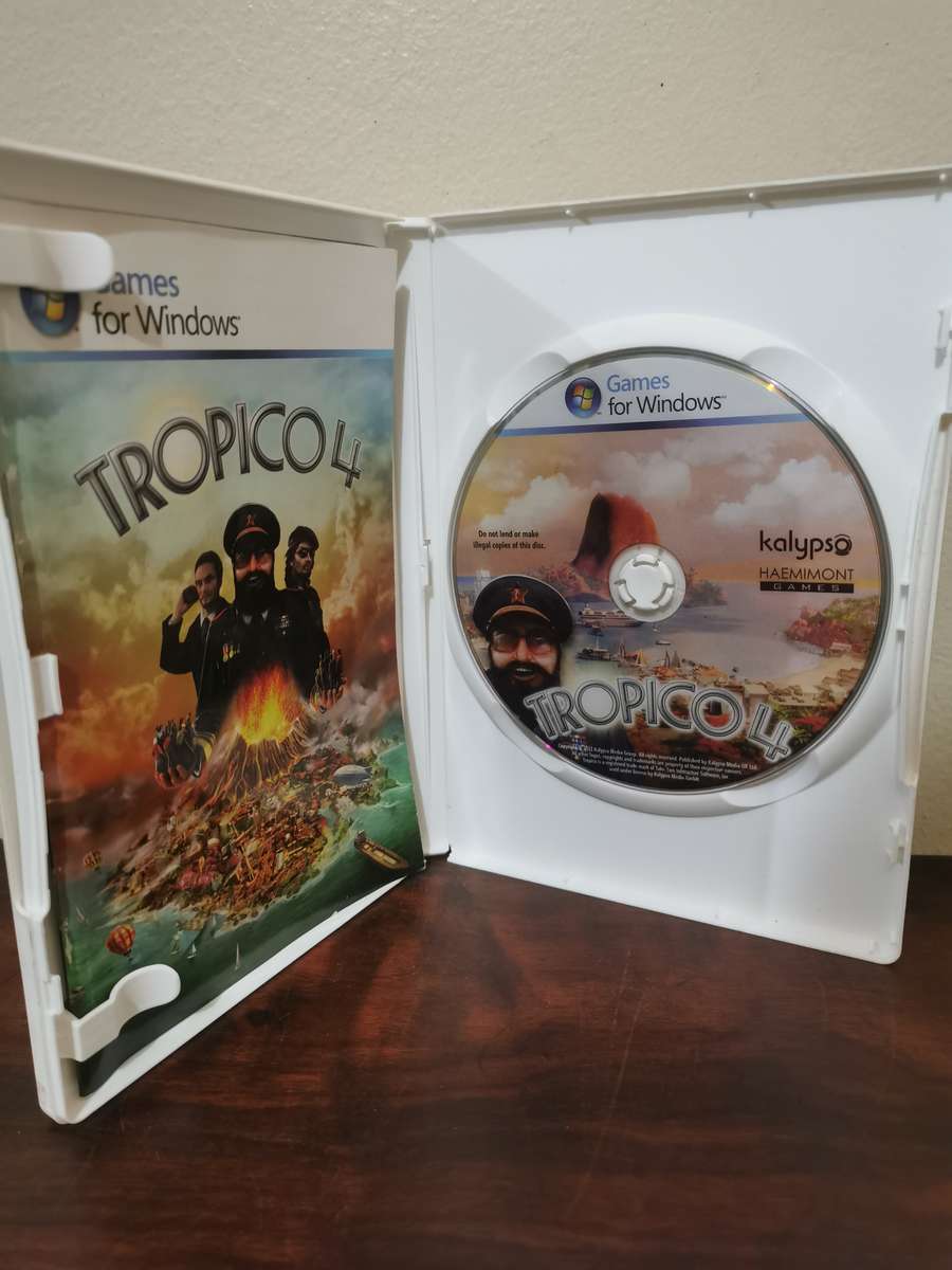 Boxed Edition of Tropico 4 on PC