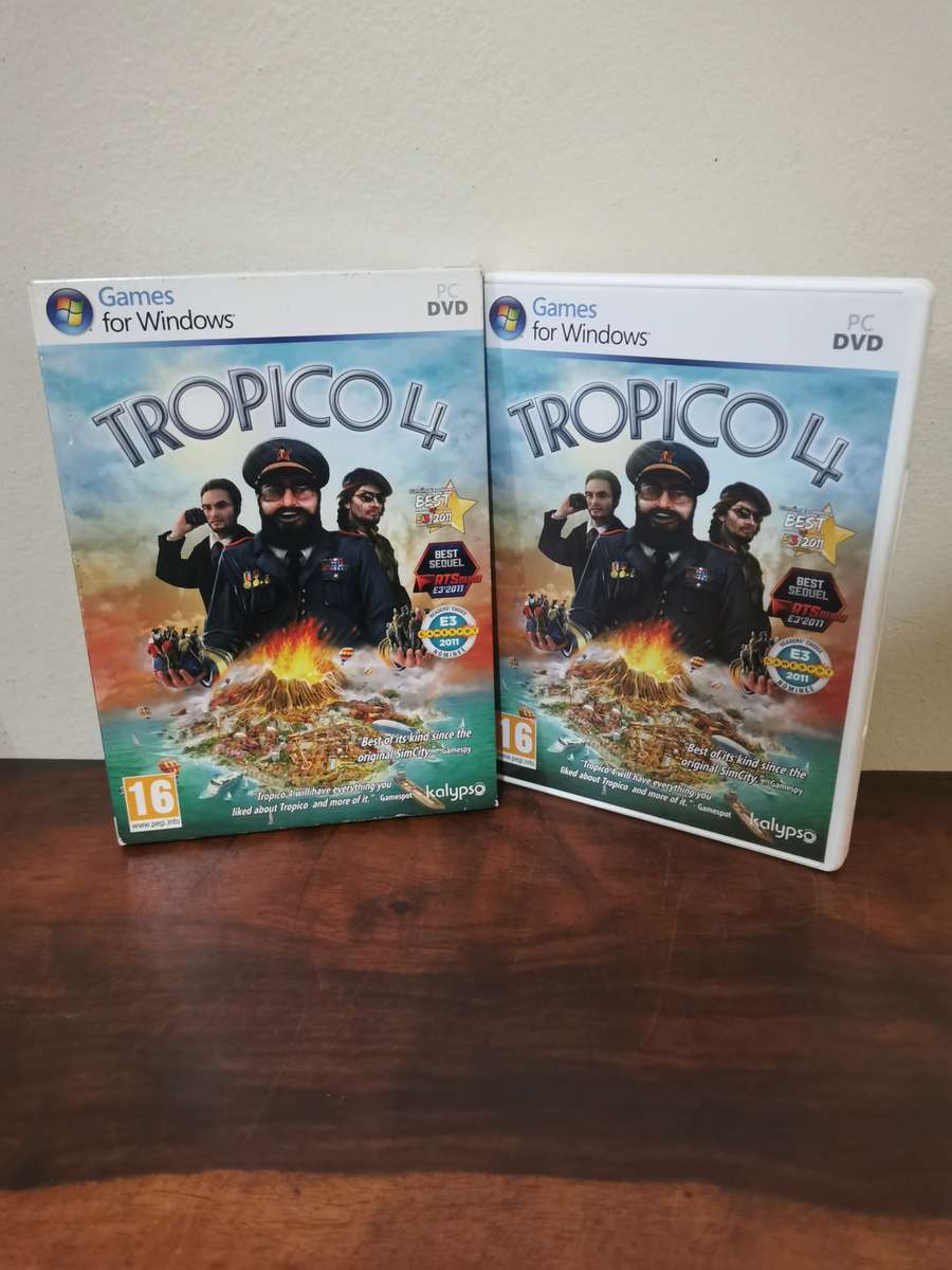 Boxed Edition of Tropico 4 on PC